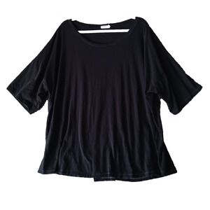 Malibu‎ Collection Shirt Womens 3X Oversized Relaxed Fit Casual
